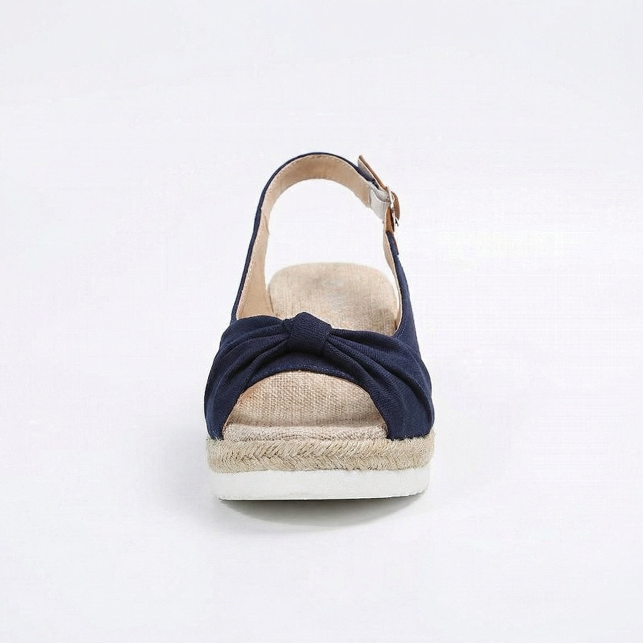 Sandalen met sleehak - Open teen - Verstelbare bandjes - Plateausandalen - Damessandalen-Boutique Moda