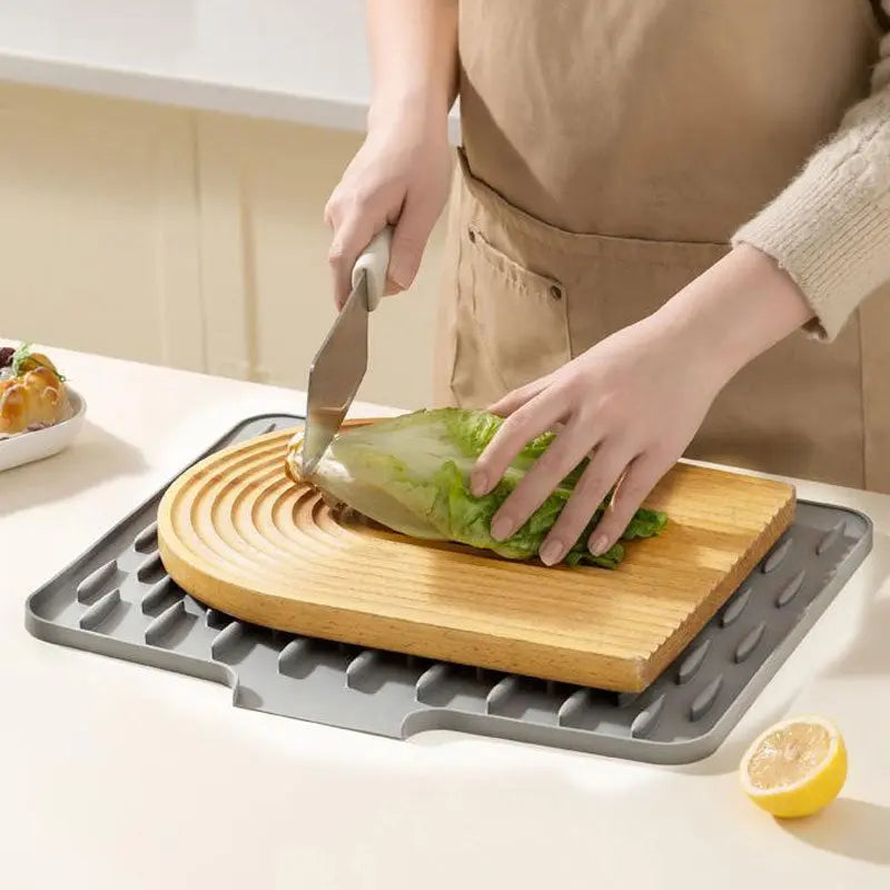 Siliconen Afdruipmat | Flexibel & Hittebestendig 220°C | BPA-vrij-Boutique Moda