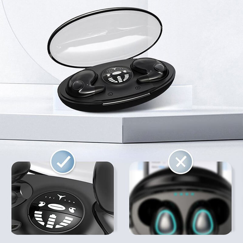 Slaapoordopjes Draadloos | Ruisonderdrukking | Bluetooth 5.3 | IPX5-Boutique Moda