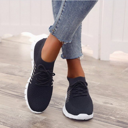 Slip-On Sneakers | Orthopedisch | Wandelen | Mesh Sneakers | Damestrainers-Boutique Moda