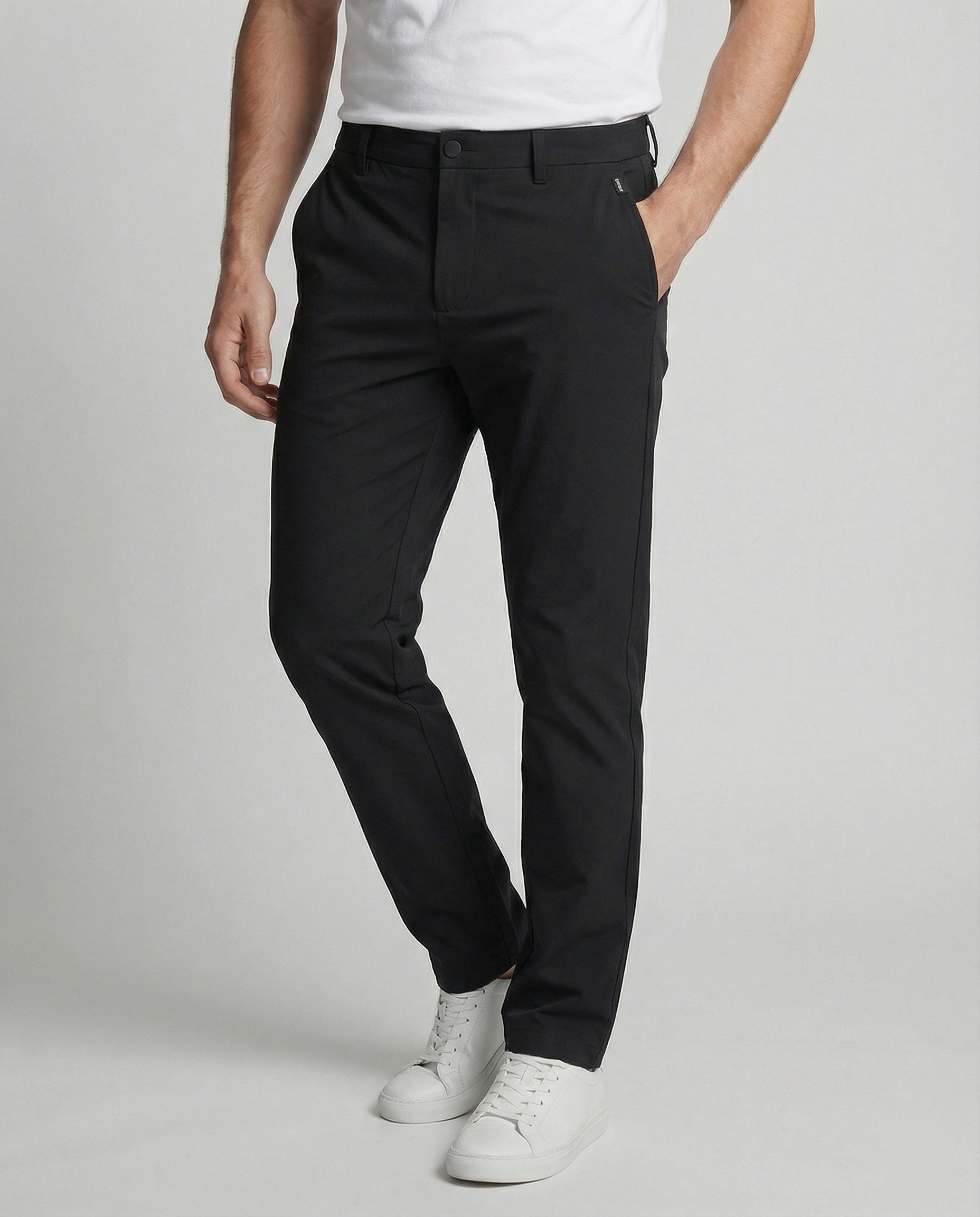 Smart casual broek - Chino voor heren met normale pasvorm-Boutique Moda