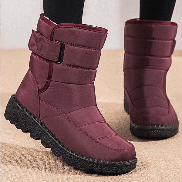 Sneeuwlaarzen | Warm | Waterdicht | Slip-On | Bontgevoerd | Winterlaarzen voor dames