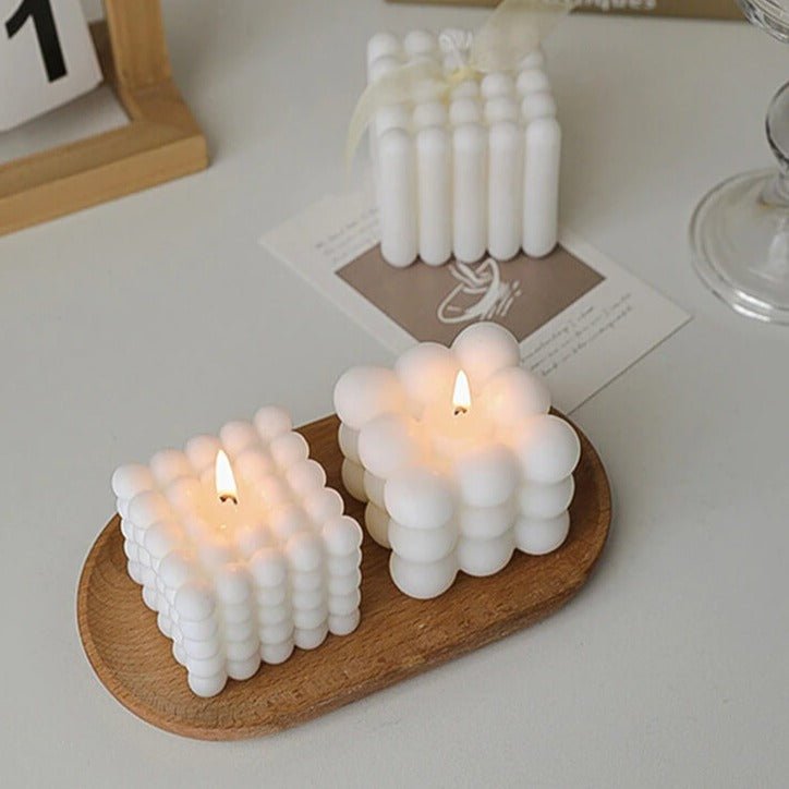 Sojakaars | Handgemaakt Decoratief | Hartjes Ribbels Laagjes-Boutique Moda