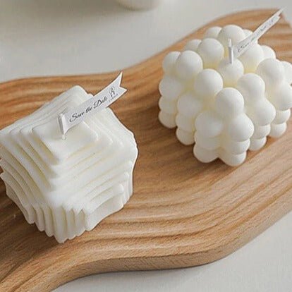 Sojakaars | Handgemaakt Decoratief | Hartjes Ribbels Laagjes-Boutique Moda