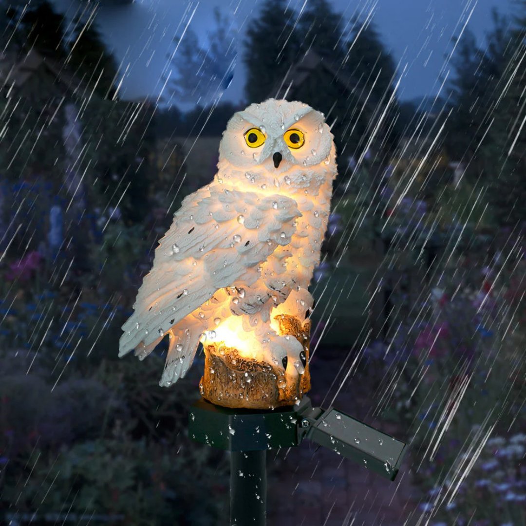 Solar tuinlamp uil | 45 cm hoog | IP65-Boutique Moda