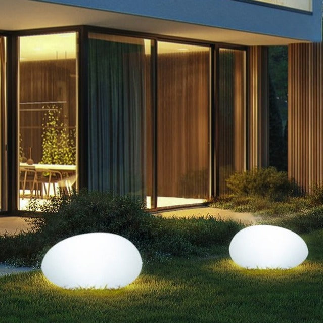 Stenen Lamp - Oplaadbare USB Buiten Patio Tuinverlichting-Boutique Moda
