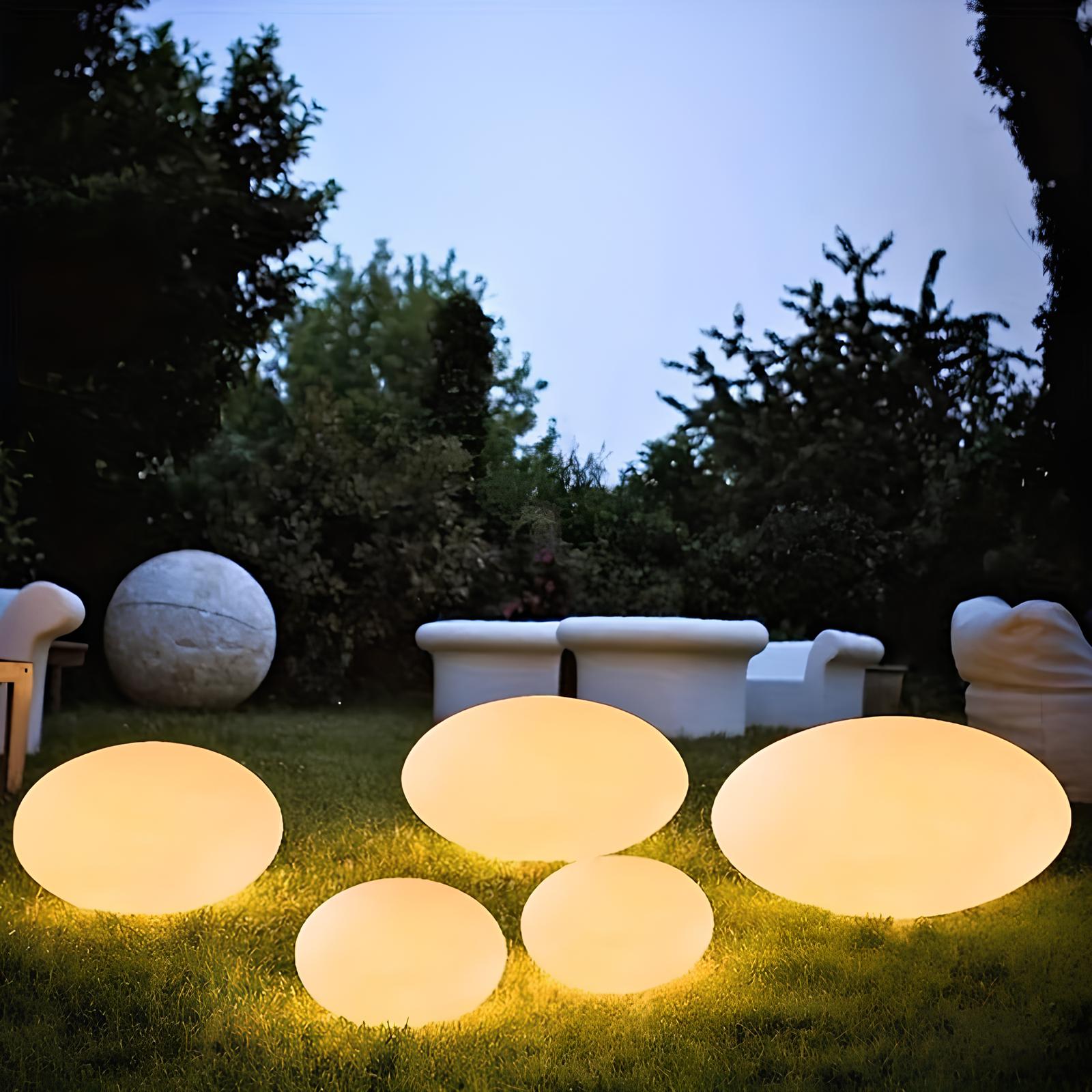 Stenen Lamp - Oplaadbare USB Buiten Patio Tuinverlichting-Boutique Moda