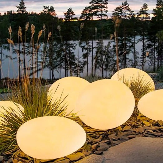 Stenen Lamp - Oplaadbare USB Buiten Patio Tuinverlichting-Boutique Moda