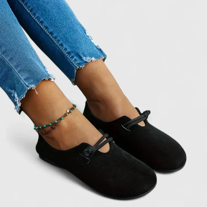 Suède Loafers | Comfortabel | Plat | Instapschoenen | Damesschoenen-Boutique Moda