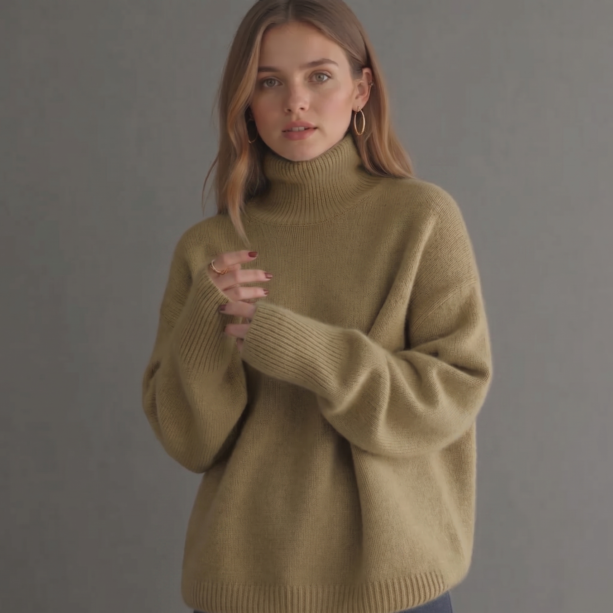 Sweater | Casual | Effen pullover voor dames-Boutique Moda