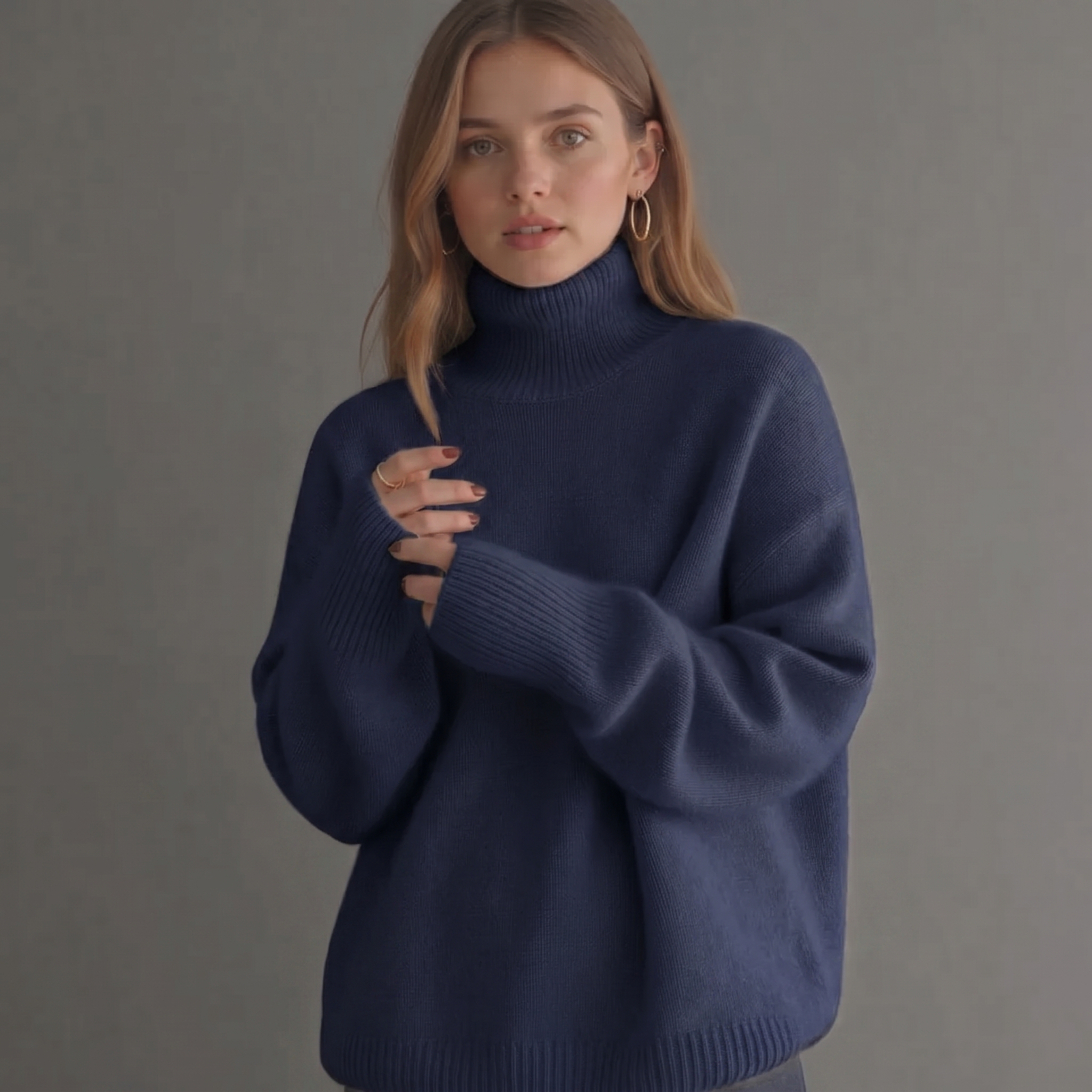 Sweater | Casual | Effen pullover voor dames-Boutique Moda