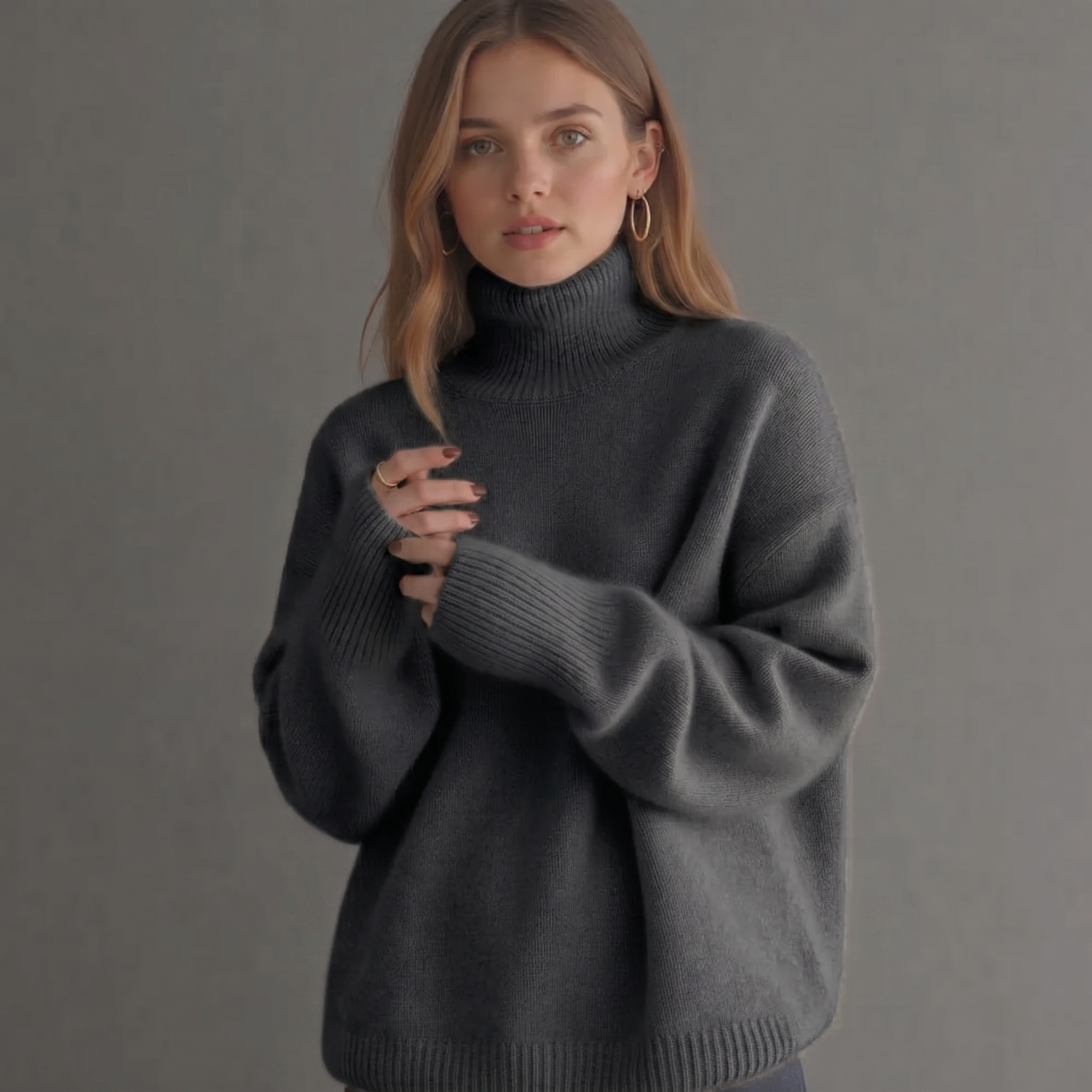 Sweater | Casual | Effen pullover voor dames-Boutique Moda