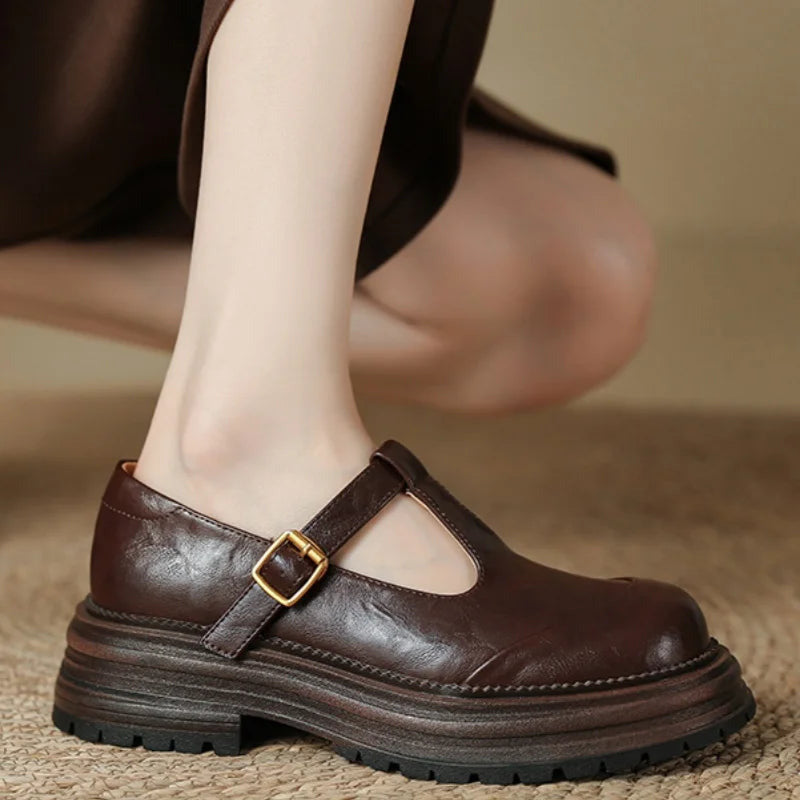 T-Bar schoenen | Comfortabel | Stevig | Mary Jane schoenen | Damesloafers-Boutique Moda