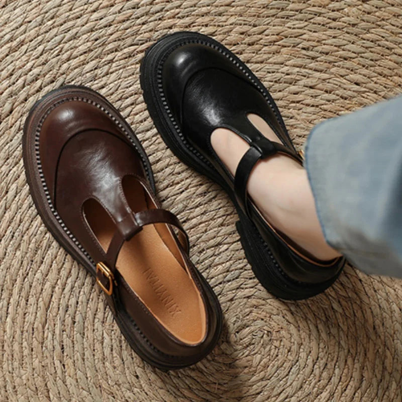 T-Bar schoenen | Comfortabel | Stevig | Mary Jane schoenen | Damesloafers-Boutique Moda