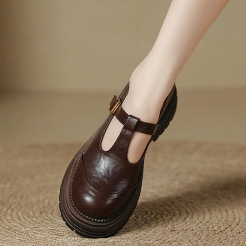 T-Bar schoenen | Comfortabel | Stevig | Mary Jane schoenen | Damesloafers-Boutique Moda