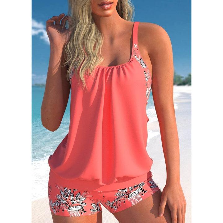 Tankini - Dames Tweedelige Zwemshort en Top Set-Boutique Moda