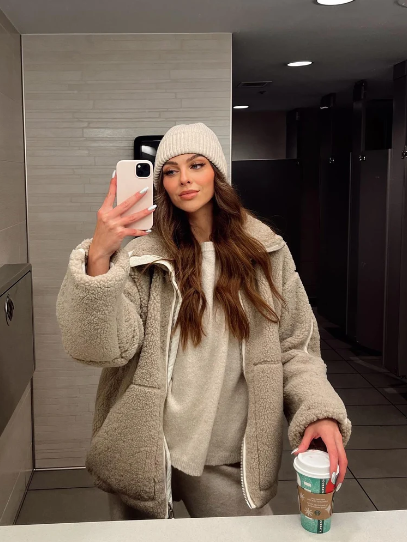 Teddy Jas - Dames Oversized Teddy Fleece Winterjas-Boutique Moda