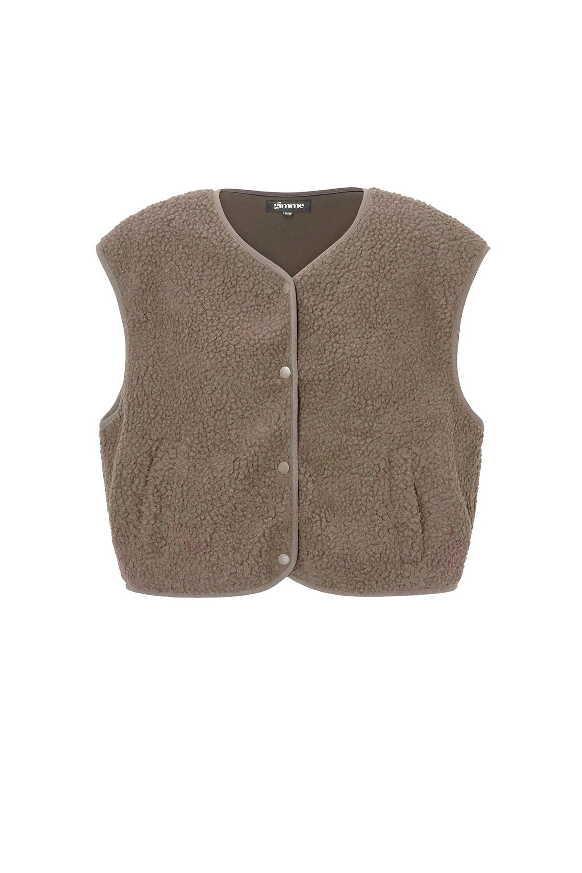 Teddy Vest - Mouwloos - Los model - Fleece Vest - Damesvest-Boutique Moda
