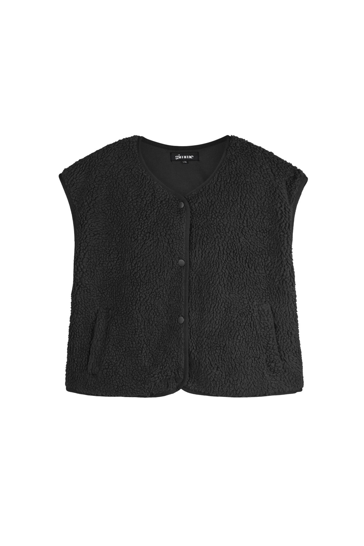 Teddy Vest - Mouwloos - Los model - Fleece Vest - Damesvest-Boutique Moda