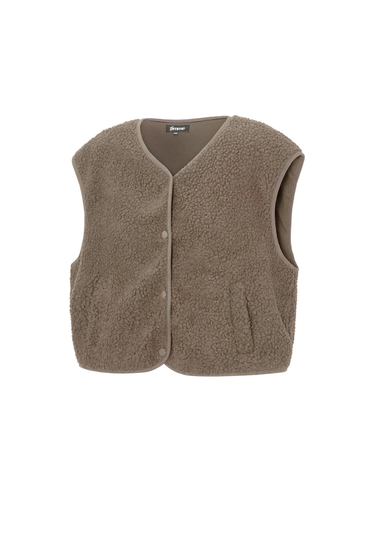 Teddy Vest - Mouwloos - Los model - Fleece Vest - Damesvest-Boutique Moda