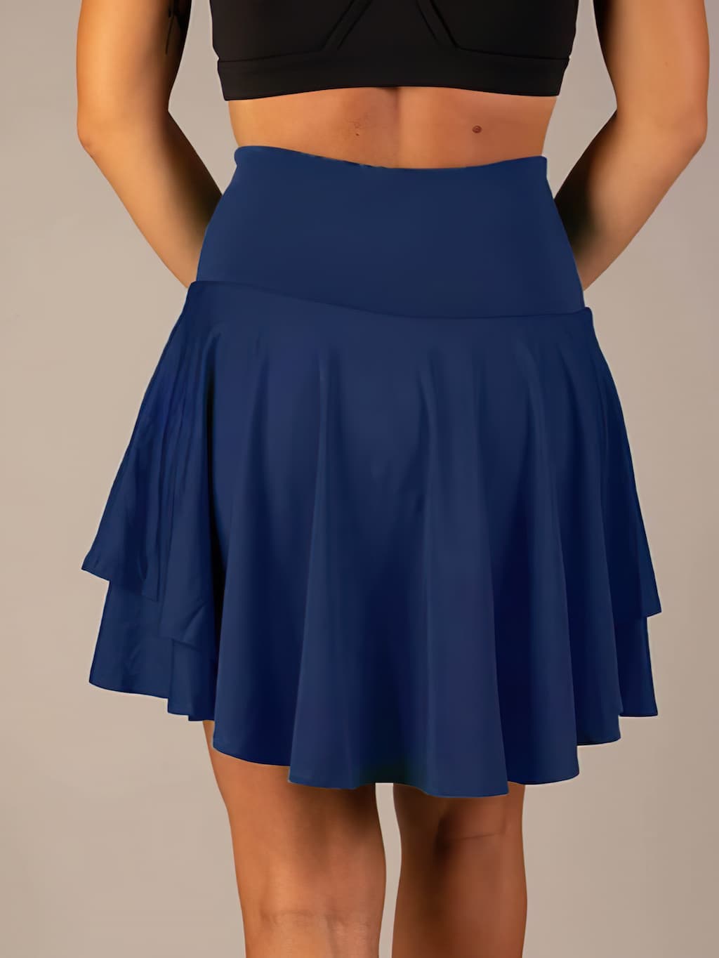 Tennisrok - Sportrok voor dames met hoge taille en zakken-Boutique Moda