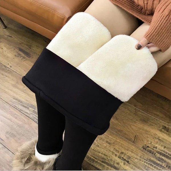 Thermische Leggings | Warm | Hoog getailleerd | Winterleggings | Fleeceleggings