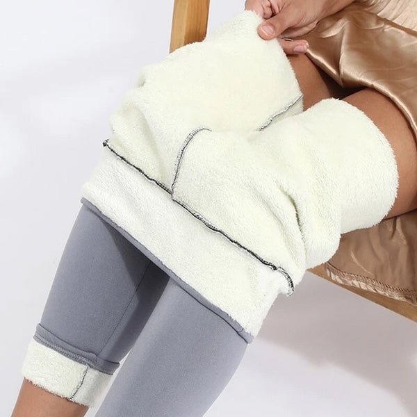 Thermische Leggings | Warm | Hoog getailleerd | Winterleggings | Fleeceleggings