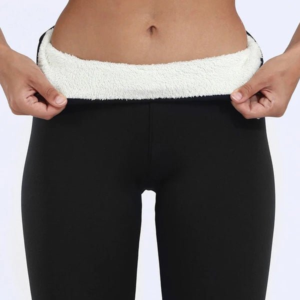 Thermische Leggings | Warm | Hoog getailleerd | Winterleggings | Fleeceleggings