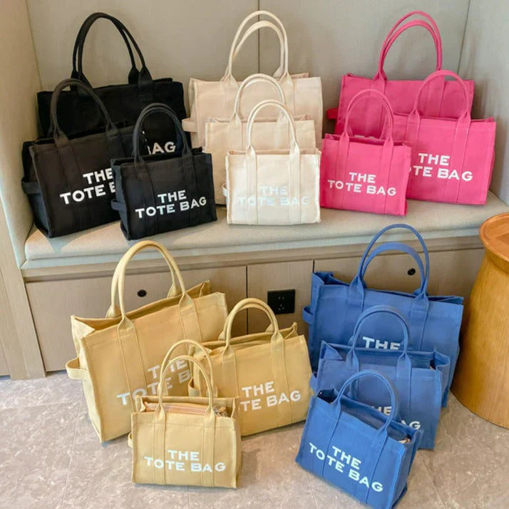 Tote Tas | Groot | Canvas | Shopper Tas | Schoudertas-Boutique Moda