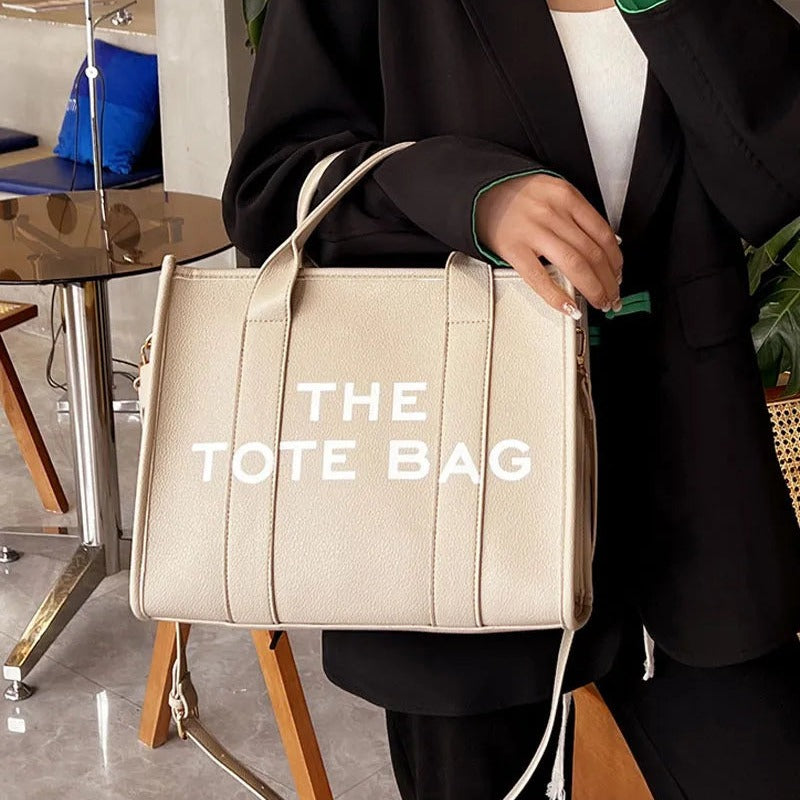 Totebag – stijlvolle handtas van imitatieleer voor dames-Boutique Moda