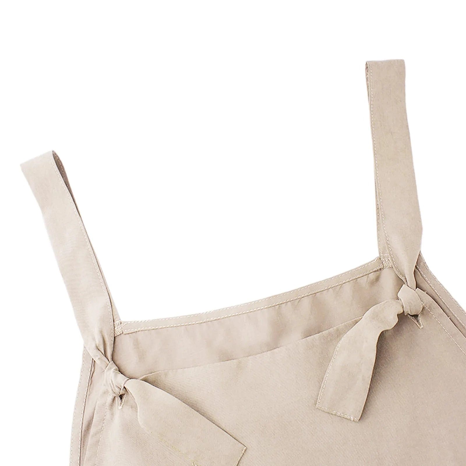 Tuinbroek - Dames mouwloze linnen jumpsuit met losse pasvorm-Boutique Moda