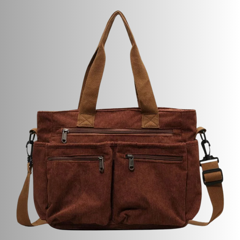 Urban Cord | Corduroy Shopper | Laptoptas Schoudertas-Boutique Moda
