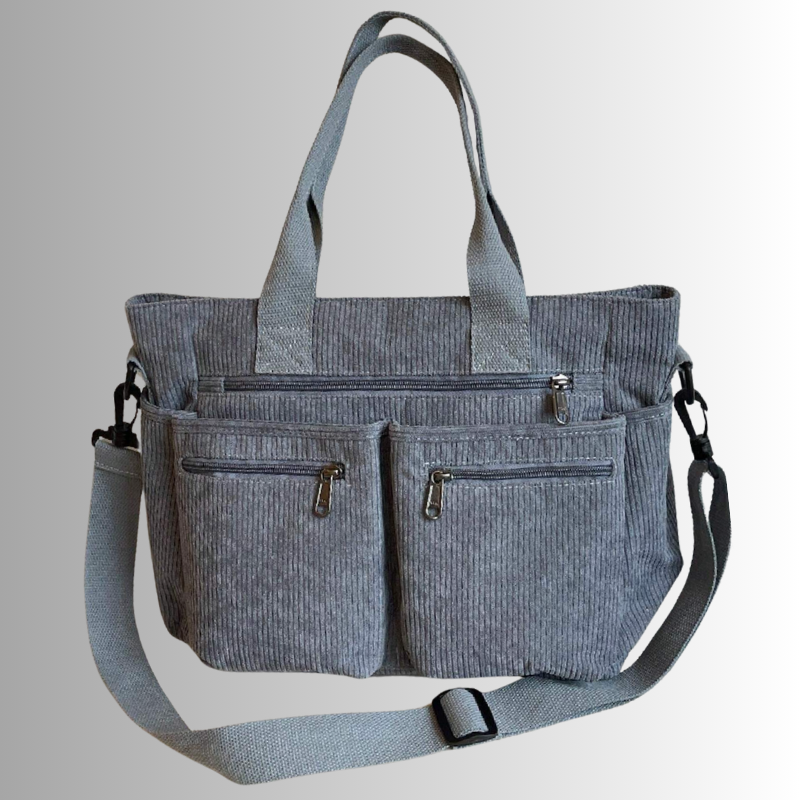 Urban Cord | Corduroy Shopper | Laptoptas Schoudertas-Boutique Moda