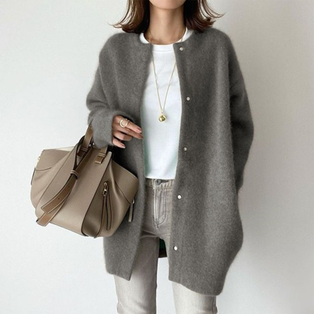 Vest | Oversized | Gebreid | Vestjasje | Dameskleding