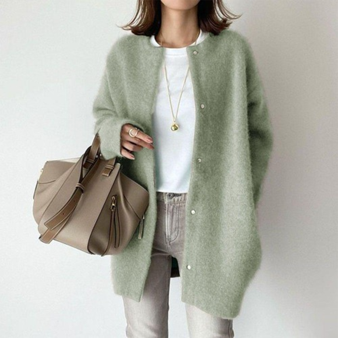 Vest | Oversized | Gebreid | Vestjasje | Dameskleding