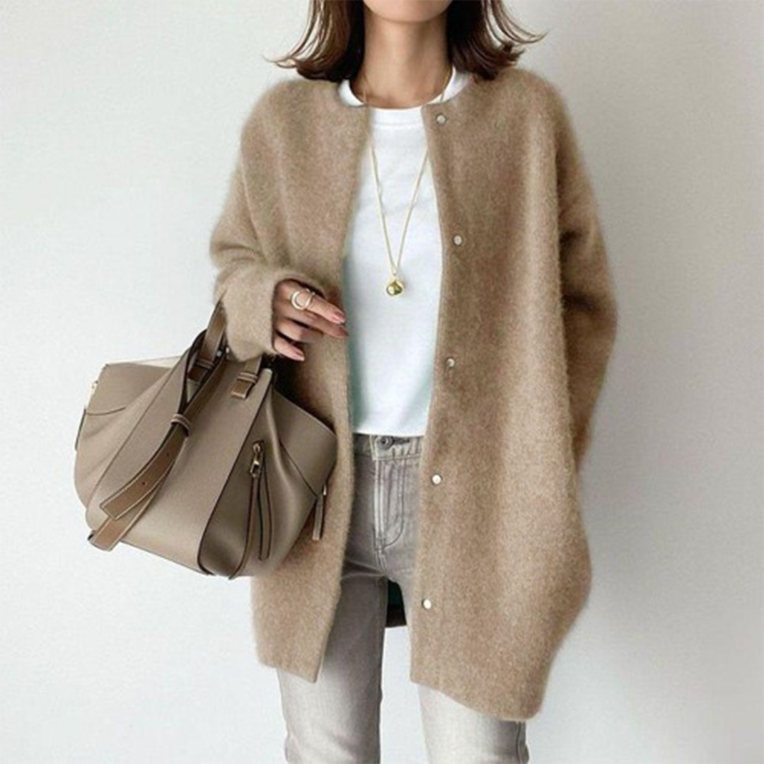 Vest | Oversized | Gebreid | Vestjasje | Dameskleding