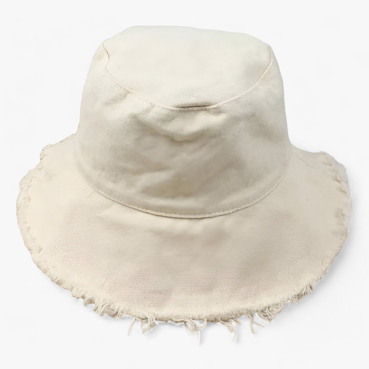 Vissershoed Unisex | Bucket Hat | Gerafelde Rand | Zomerhoed-Boutique Moda