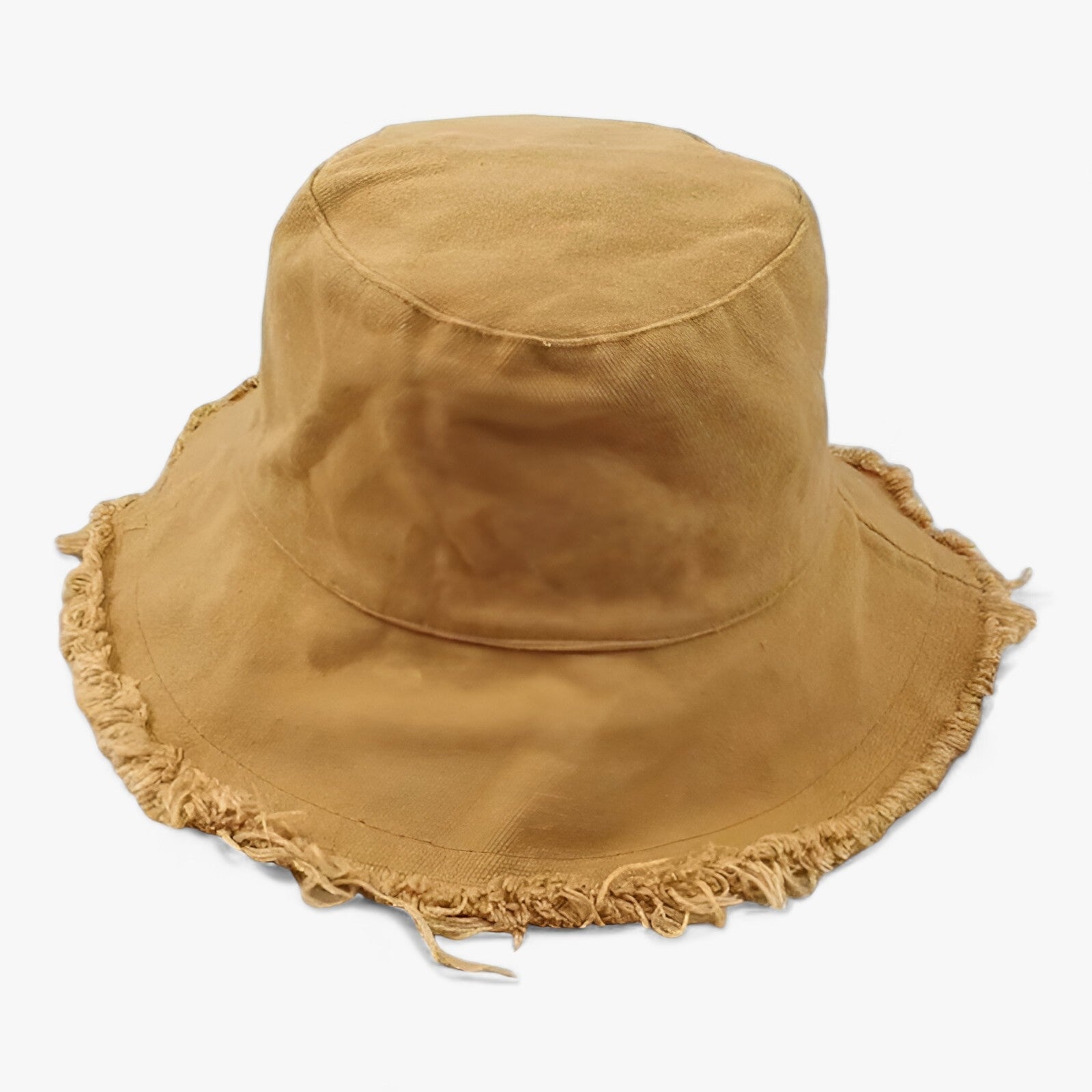 Vissershoed Unisex | Bucket Hat | Gerafelde Rand | Zomerhoed-Boutique Moda