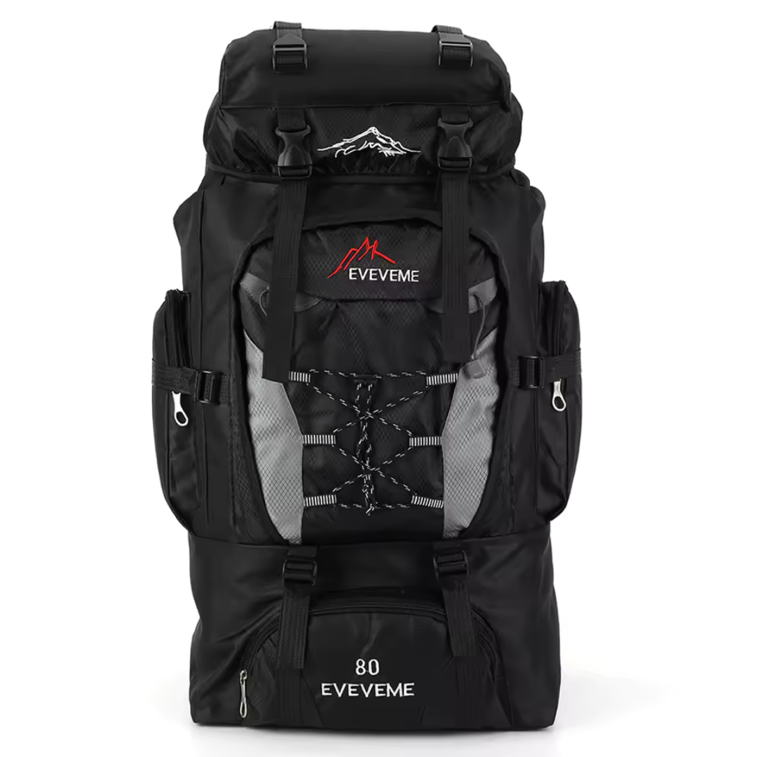 Wandelrugzak 80 Liter | Trekkingrugzak | Grote Reisrugzak voor Kamperen & Outdoor-Boutique Moda