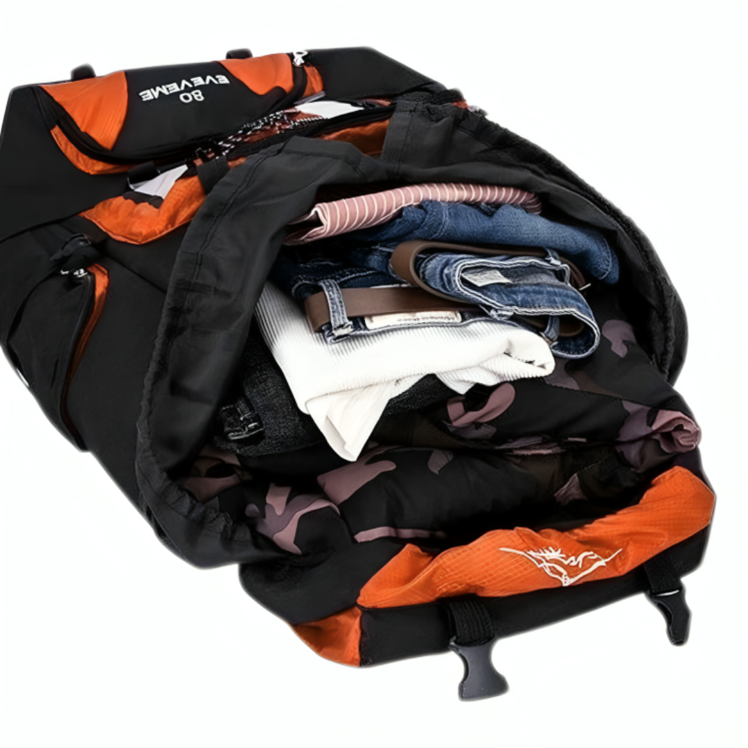 Wandelrugzak 80 Liter | Trekkingrugzak | Grote Reisrugzak voor Kamperen & Outdoor-Boutique Moda