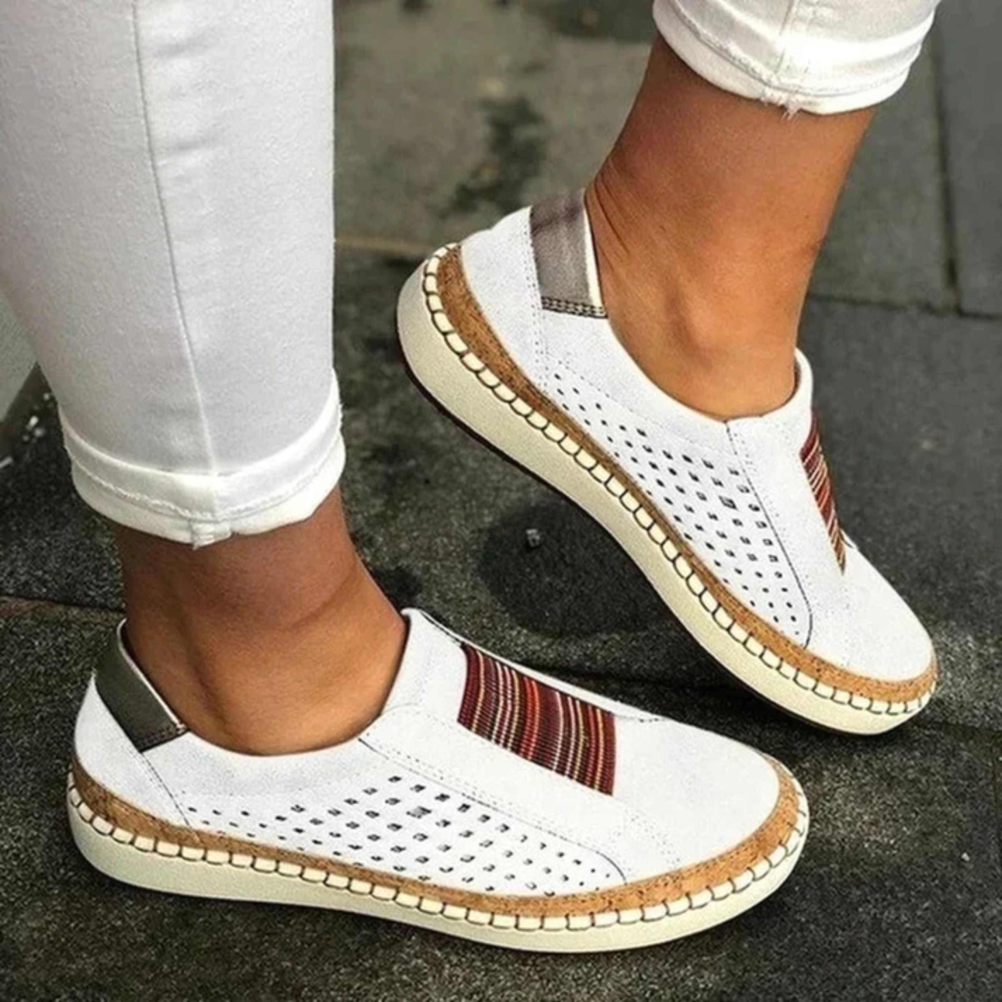 Wandelschoenen - Ergonomisch - Slip-On - Orthopedische schoenen - Damesschoenen-Boutique Moda