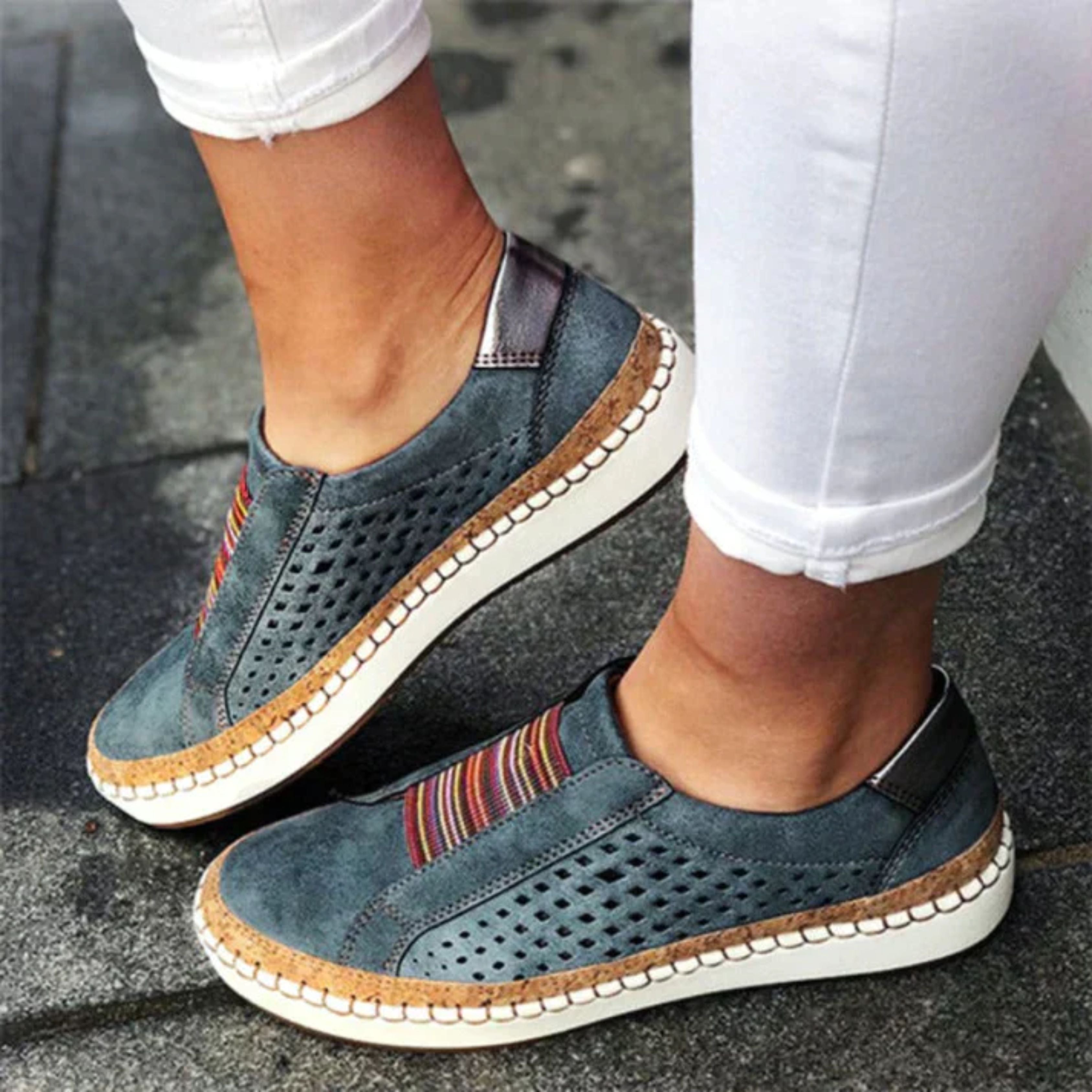 Wandelschoenen - Ergonomisch - Slip-On - Orthopedische schoenen - Damesschoenen-Boutique Moda
