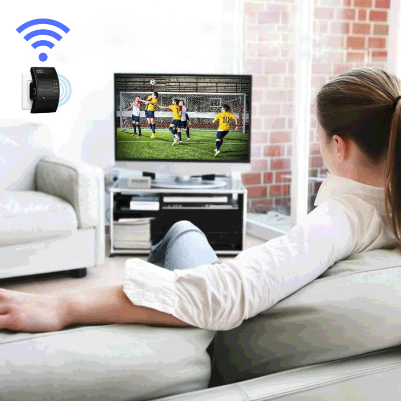 WiFi-repeater - Signaalversterker - Thuis - Wifi-versterker - Draadloze internetversterker-Boutique Moda