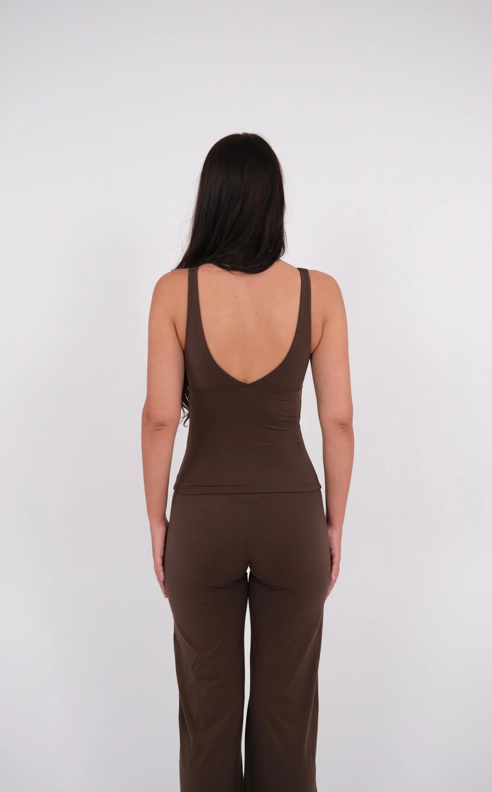 Wikkeltop Dames | Sporttop met V-Hals | Uitneembare Pads-Boutique Moda
