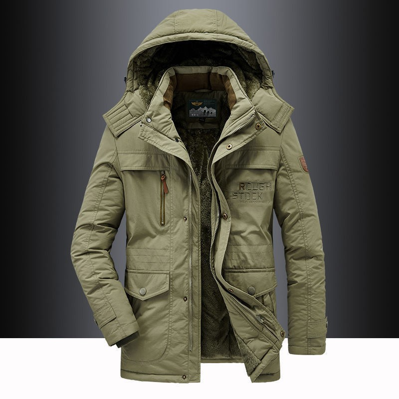Winter Parka - Warme fleece gevoerde winterjas met capuchon voor heren-Boutique Moda