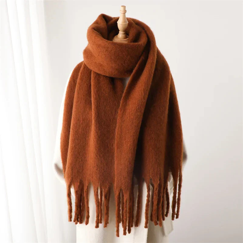 Winter Sjaal - Warm - Groot - Grove Sjaal - Damessjaal-Boutique Moda