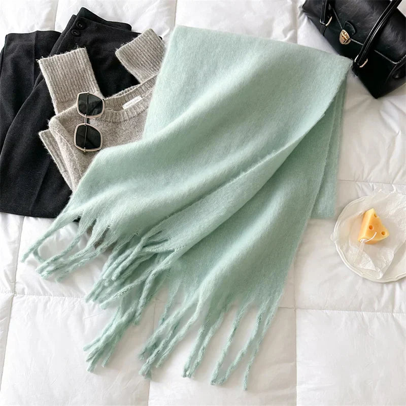 Winter Sjaal - Warm - Groot - Grove Sjaal - Damessjaal-Boutique Moda