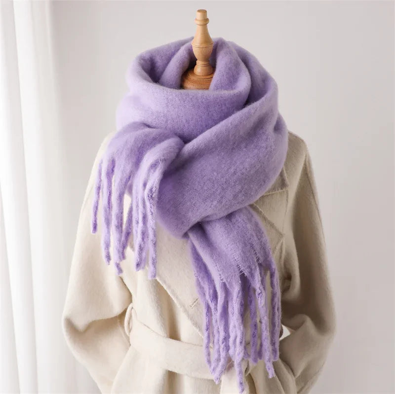 Winter Sjaal - Warm - Groot - Grove Sjaal - Damessjaal-Boutique Moda