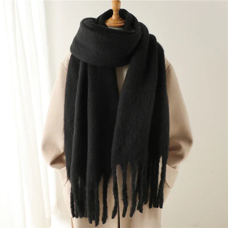 Winter Sjaal - Warm - Groot - Grove Sjaal - Damessjaal-Boutique Moda