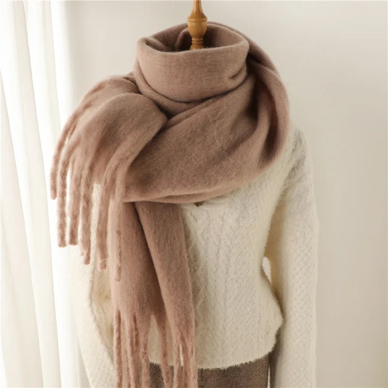 Winter Sjaal - Warm - Groot - Grove Sjaal - Damessjaal-Boutique Moda
